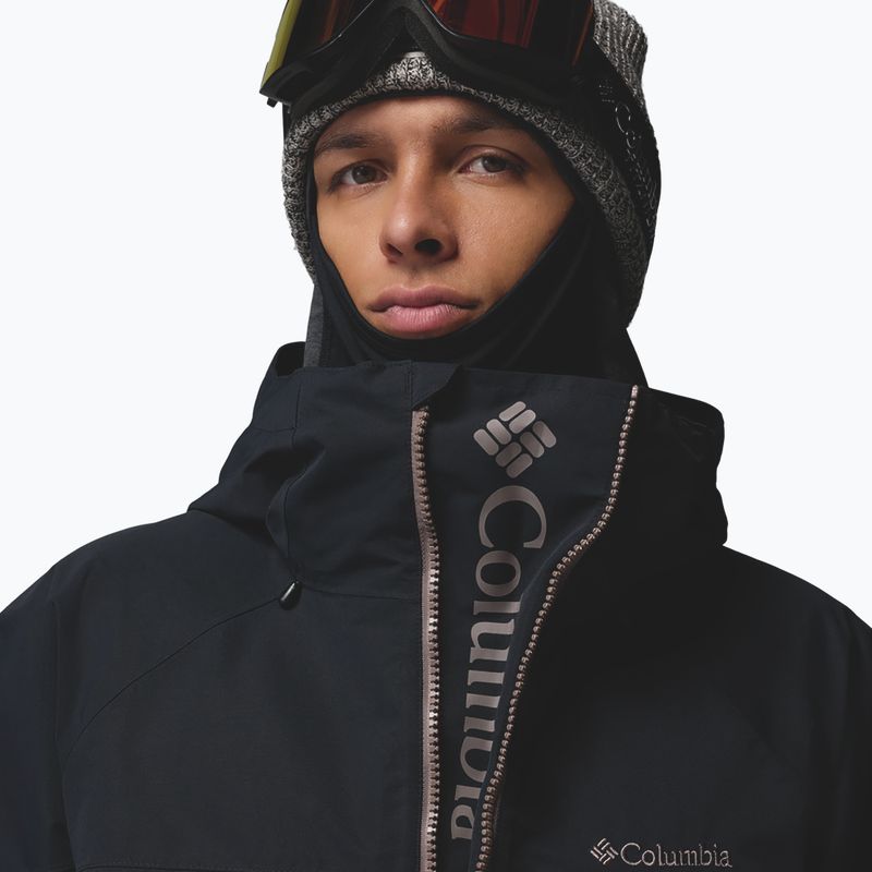 Giacca da snowboard uomo Columbia Coreshot Shell Anorak iron/black 5