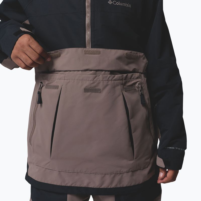 Giacca da snowboard uomo Columbia Coreshot Shell Anorak iron/black 7