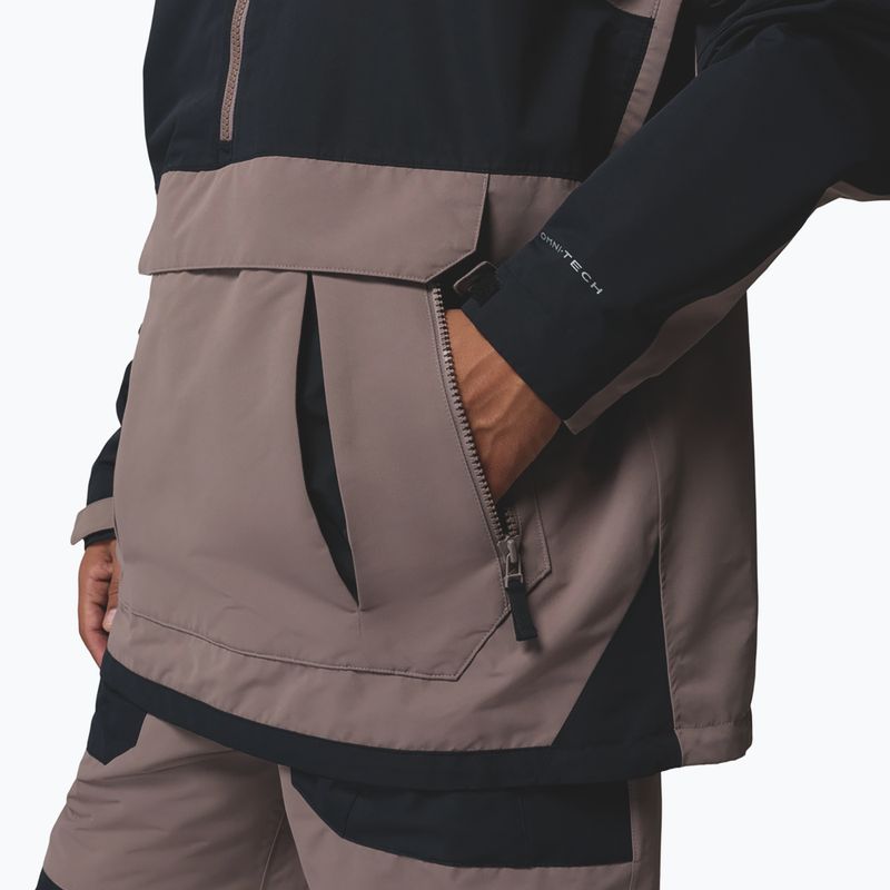 Giacca da snowboard uomo Columbia Coreshot Shell Anorak iron/black 8