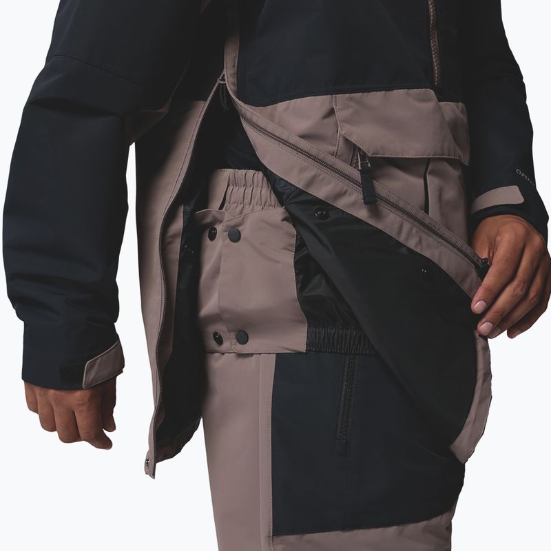 Giacca da snowboard uomo Columbia Coreshot Shell Anorak iron/black 9
