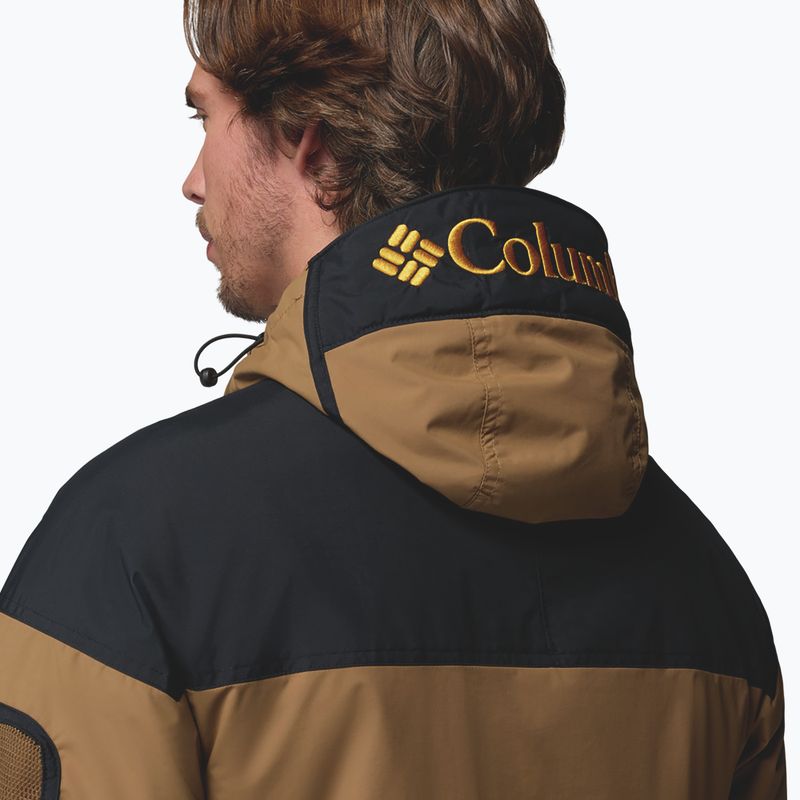 Giacca imbottita da uomo Columbia Challenger II Ins Pullover delta/black 10