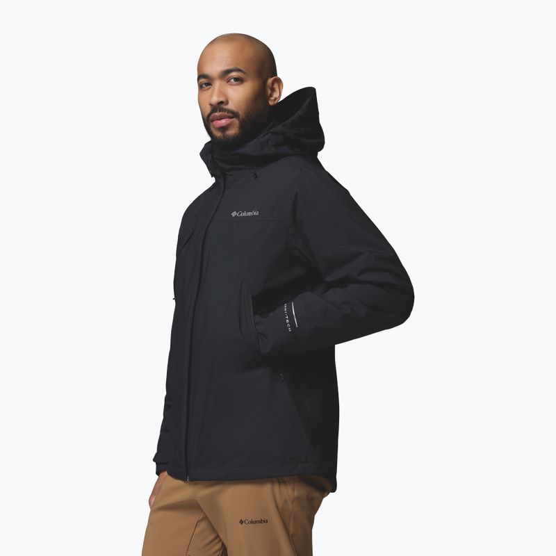 Giacca 3-in-1 da uomo Columbia Trailborne Interchange black 4
