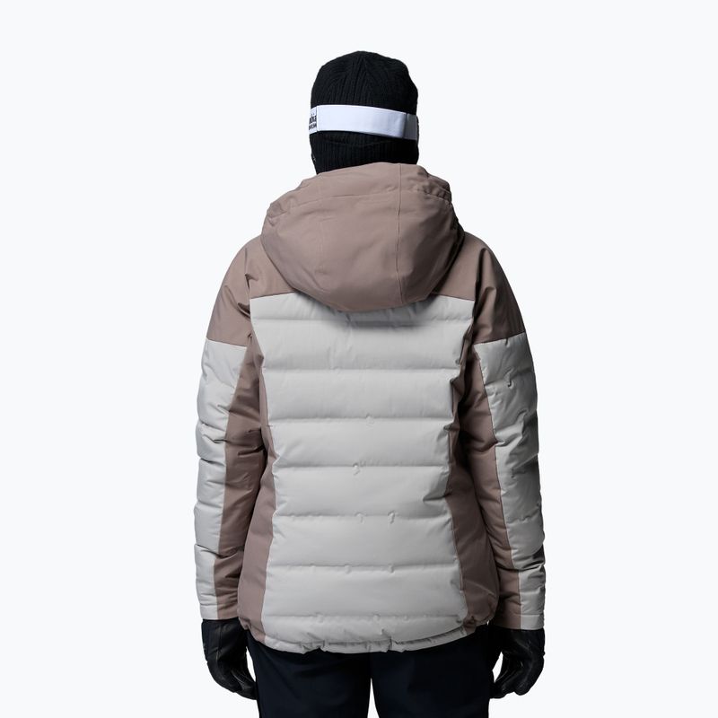 Giacca da sci da donna Columbia Glacier Ridge Down iron/flint grey 3