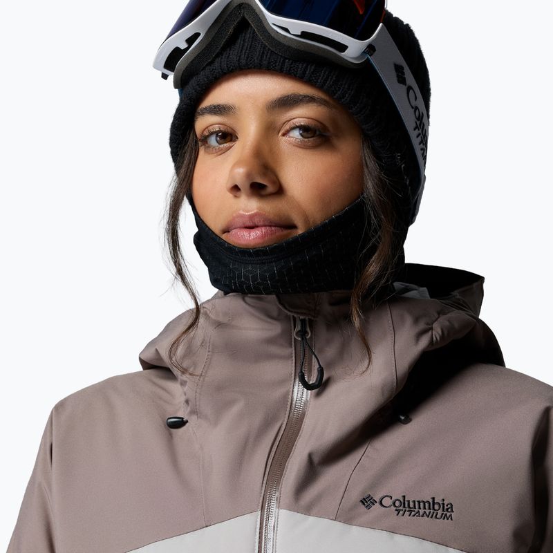 Giacca da sci da donna Columbia Glacier Ridge Down iron/flint grey 6