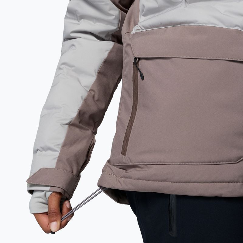 Giacca da sci da donna Columbia Glacier Ridge Down iron/flint grey 11
