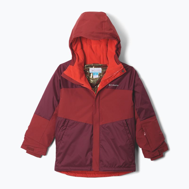 Giacca da sci bambino Columbia Mighty Mogul III Rich Wine/Red Oxide