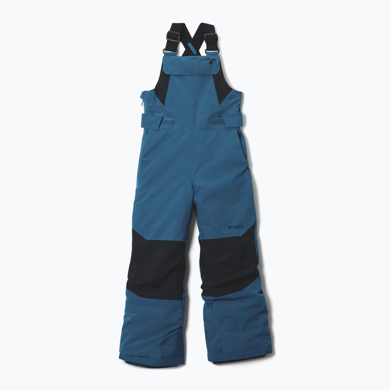 Pantaloni da sci per bambini Columbia Holcomb Grove Bib phoenix blue/black