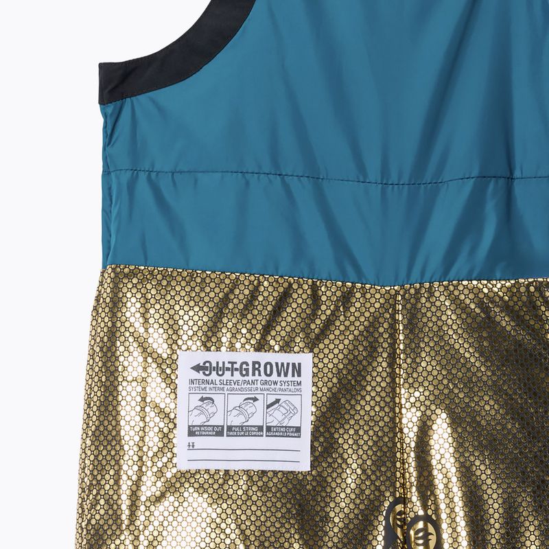 Pantaloni da sci per bambini Columbia Holcomb Grove Bib phoenix blue/black 3
