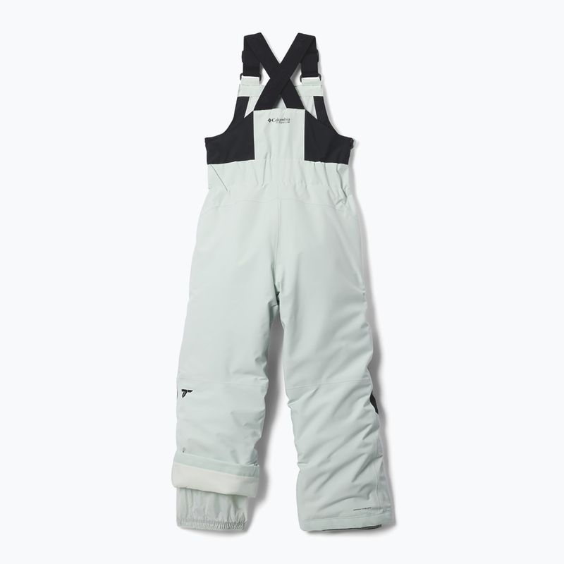 Pantaloni da sci per bambini Columbia Holcomb Grove Bib tea light/black 2