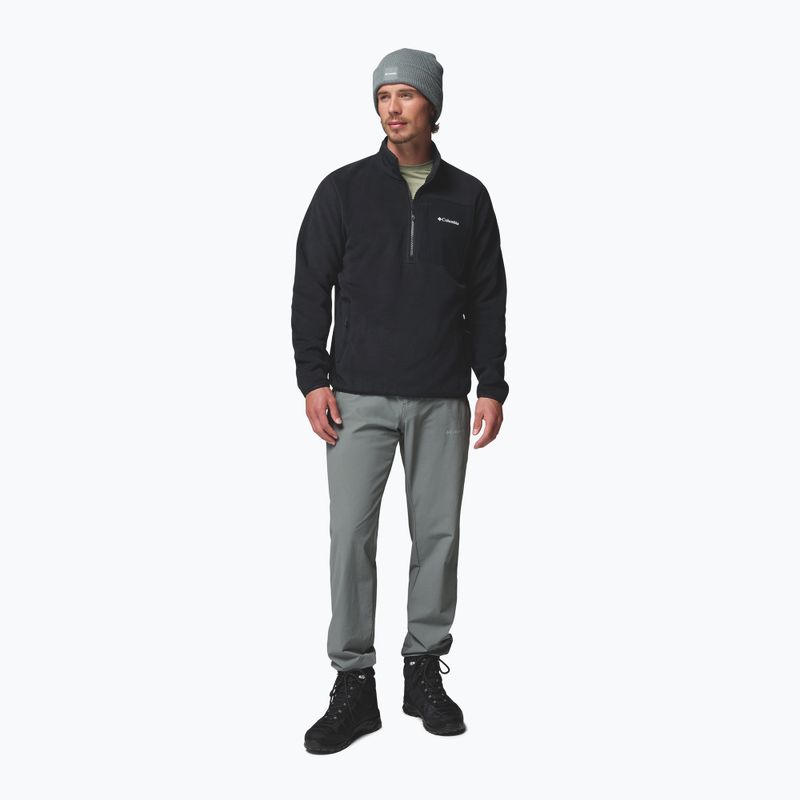 Pile uomo Columbia Pacific Arch 200 1/2 Zip Fleece Black 2