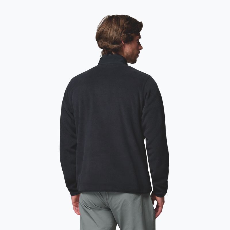 Pile uomo Columbia Pacific Arch 200 1/2 Zip Fleece Black 3