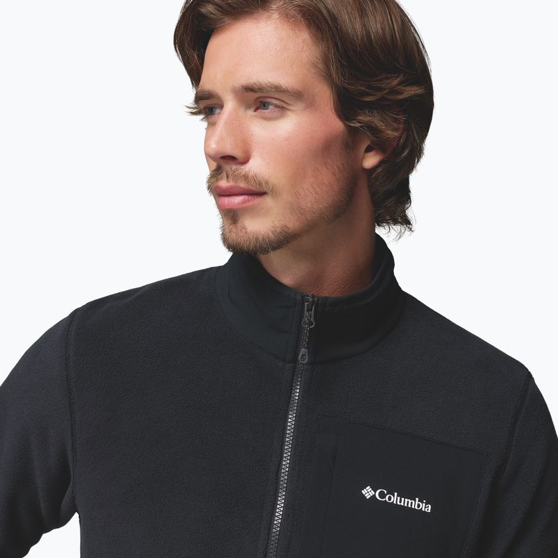 Pile uomo Columbia Pacific Arch 200 1/2 Zip Fleece Black 5