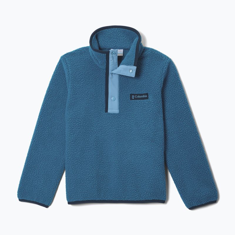 Pile felpato bambino Columbia Halvetia II Half Snap Fleece phoenix blue/rainy day