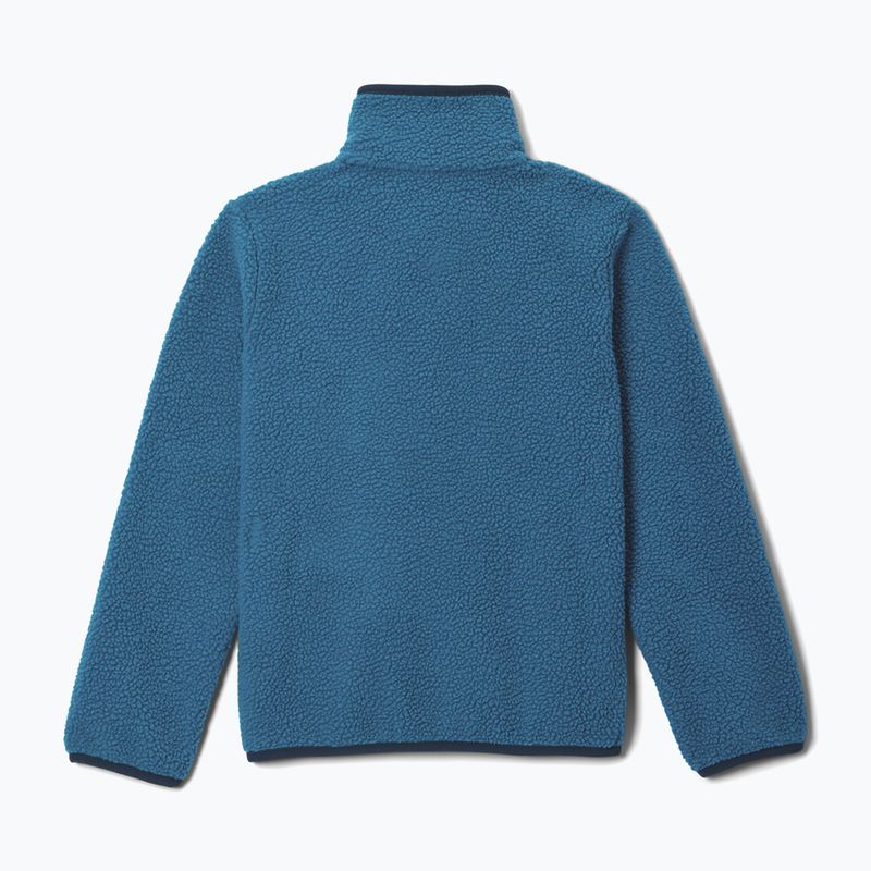 Pile felpato bambino Columbia Halvetia II Half Snap Fleece phoenix blue/rainy day 2