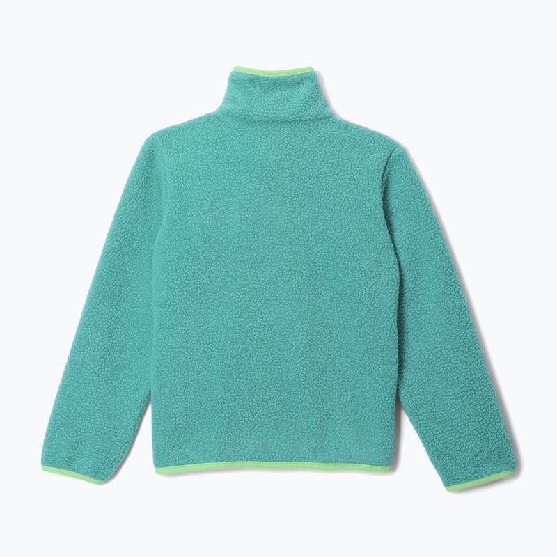 Pile felpato bambino Columbia Halvetia II Half Snap Fleece teal/black 2