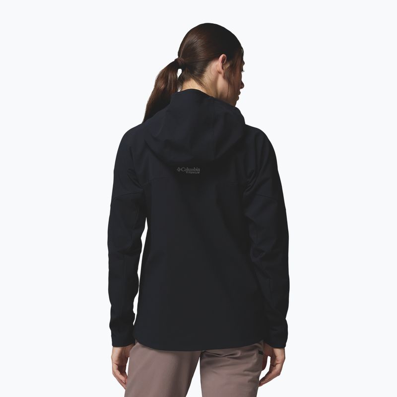 Giacca softshell da donna Columbia Tennen Mountain Hooded Softshell black 3
