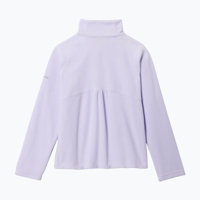 Pile felpato bambino Columbia Glacial Fleece Half Zip Purple Tint 2