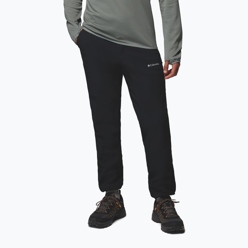 Pantaloni da arrampicata da uomo Columbia Essential Hike Warm black