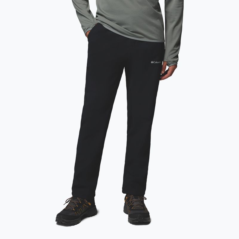 Pantaloni da arrampicata da uomo Columbia Essential Hike Warm black 3