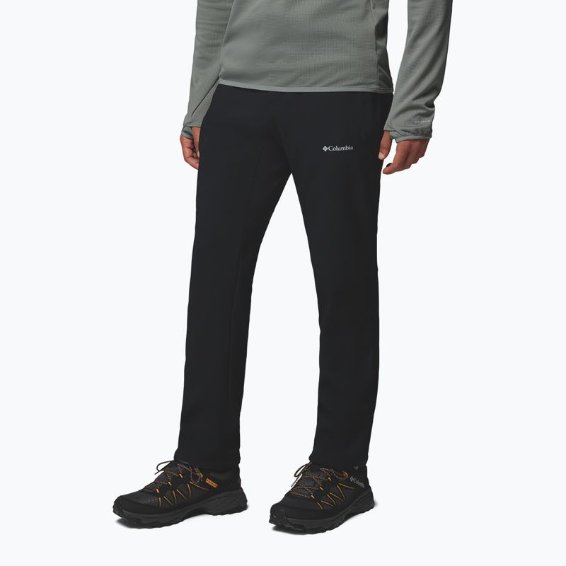 Pantaloni da arrampicata da uomo Columbia Essential Hike Warm black 5
