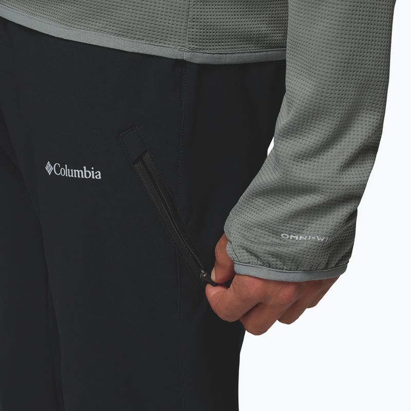 Pantaloni da arrampicata da uomo Columbia Essential Hike Warm black 8