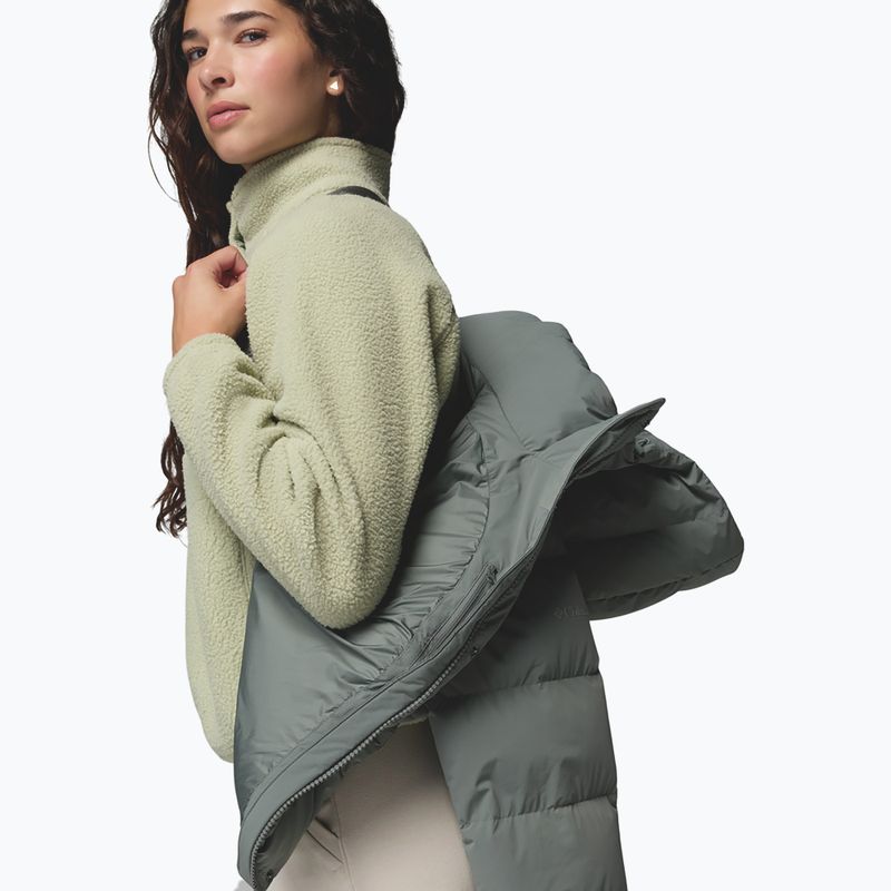 Piumino donna Columbia Amaze Puff Hooded Sedona Sage 6