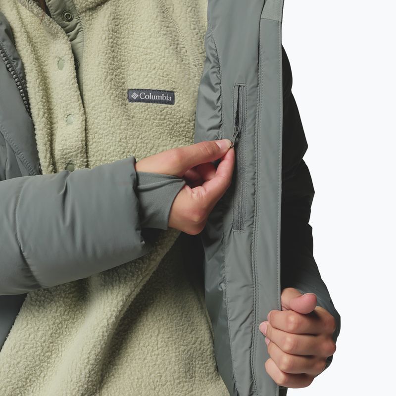 Piumino donna Columbia Amaze Puff Hooded Sedona Sage 10