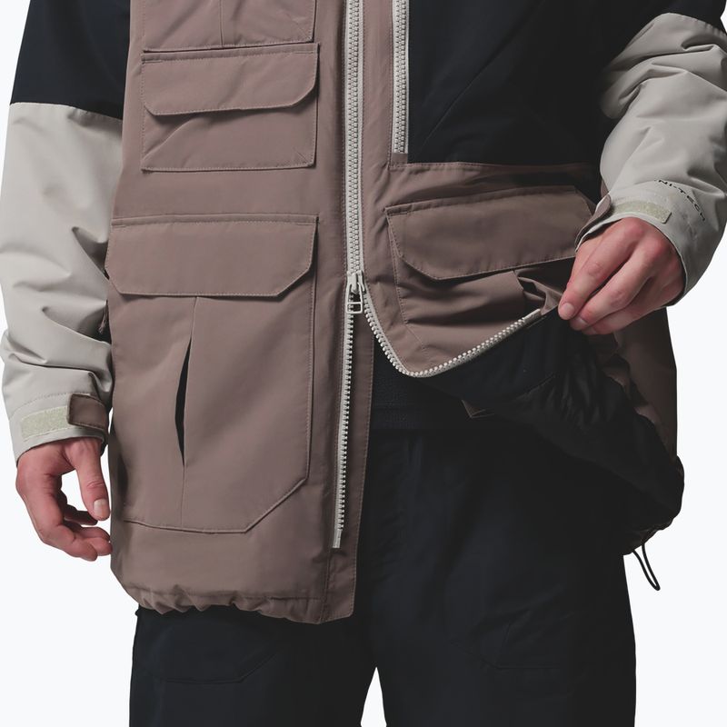Giacca da snowboard uomo Columbia Coreshot iron/black/flint grey 9