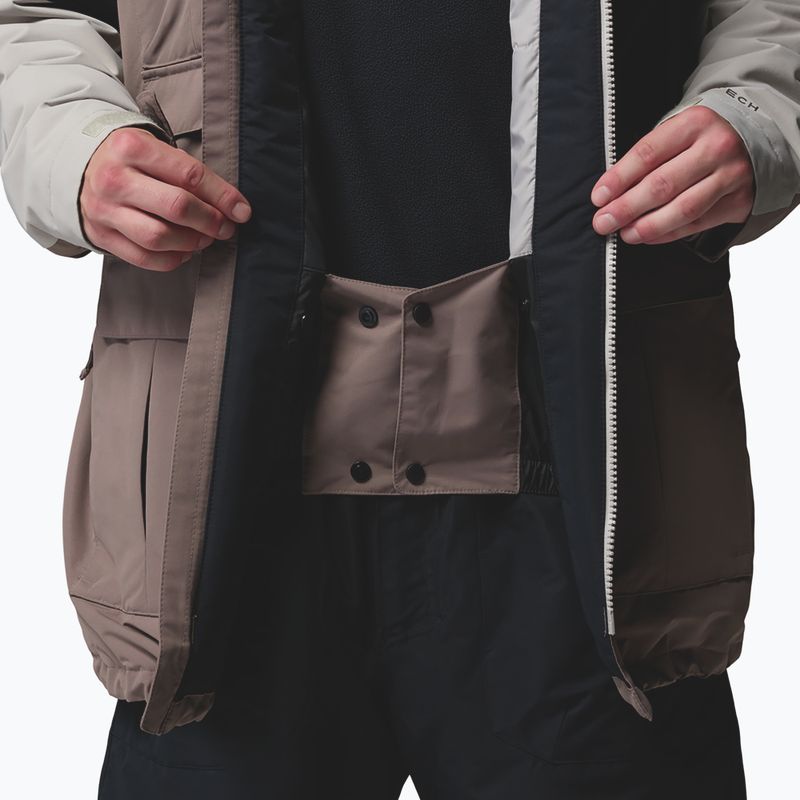 Giacca da snowboard uomo Columbia Coreshot iron/black/flint grey 10