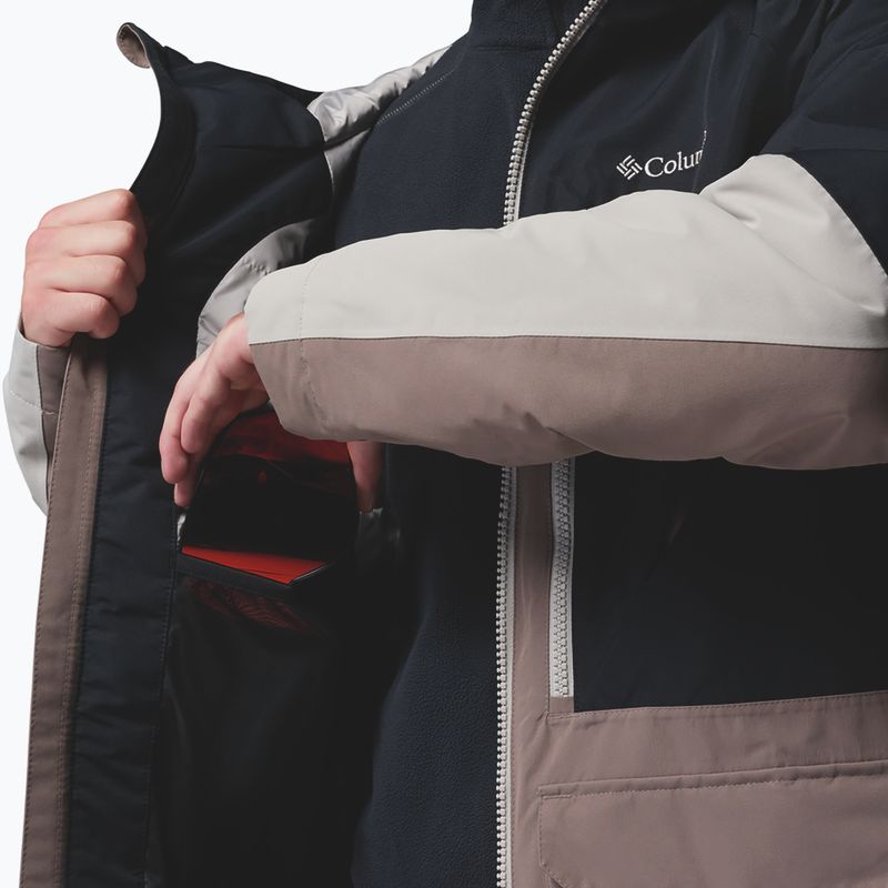 Giacca da snowboard uomo Columbia Coreshot iron/black/flint grey 14