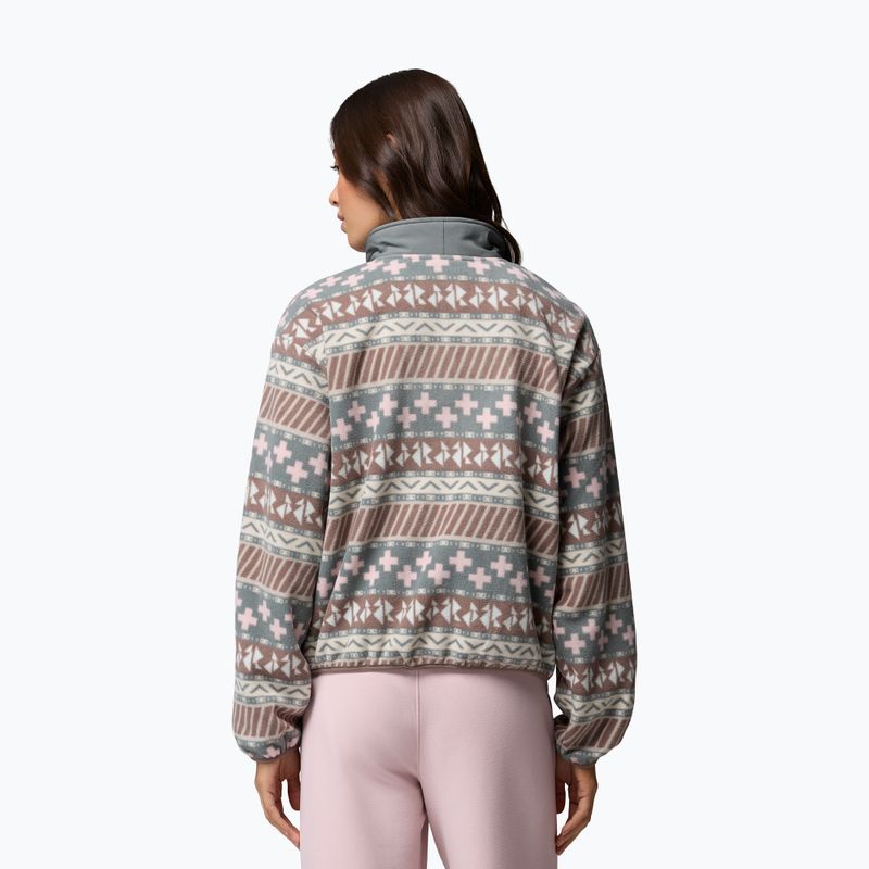 Pile donna Columbia Sequoia Grove II Printed Half Zip Iron Wizard Island 3