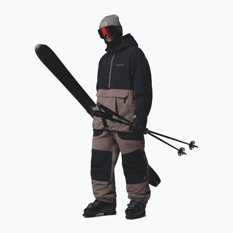 Pantaloni da snowboard da uomo Columbia Coreshot iron/black 2