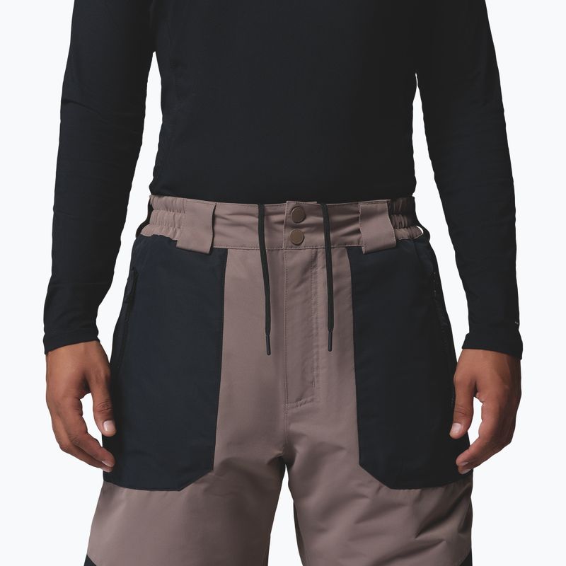 Pantaloni da snowboard da uomo Columbia Coreshot iron/black 5