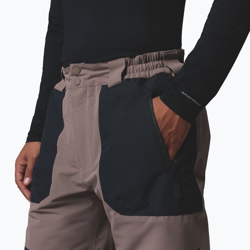 Pantaloni da snowboard da uomo Columbia Coreshot iron/black 7
