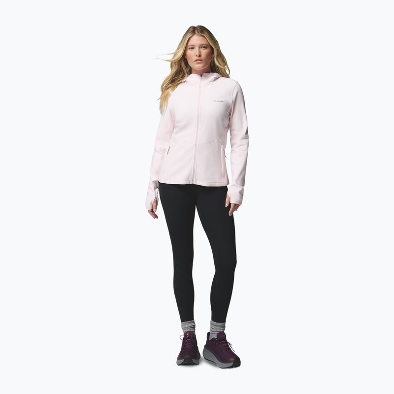 Giacca da donna Columbia Star Valley Hooded Full Zip powder pink 2