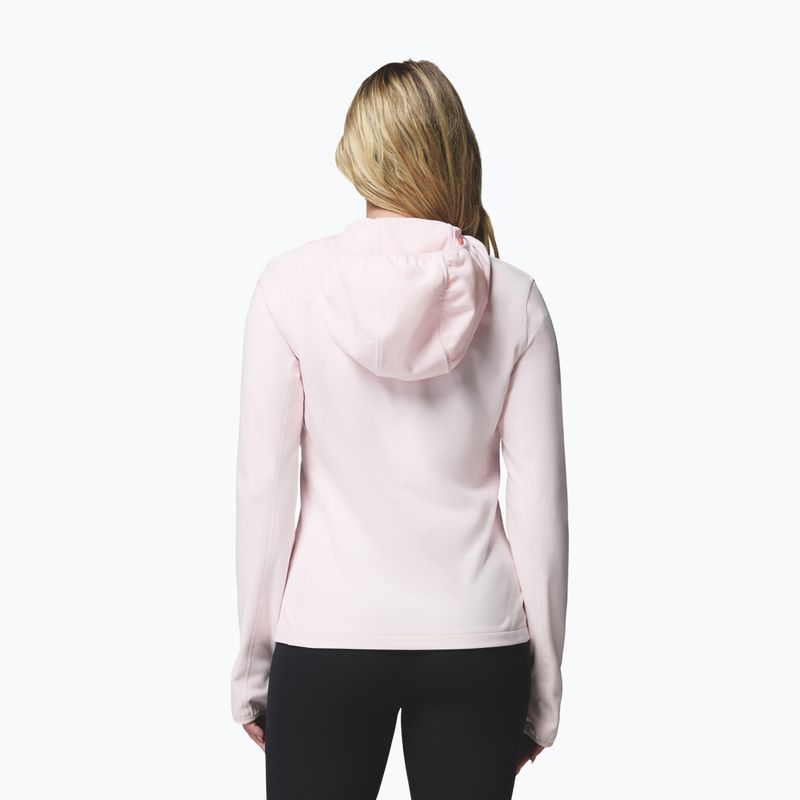 Giacca da donna Columbia Star Valley Hooded Full Zip powder pink 3