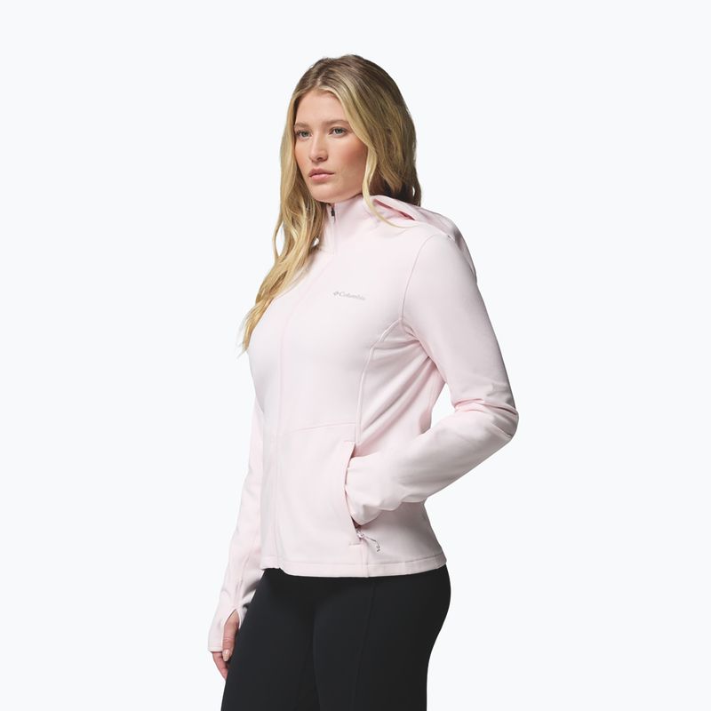 Giacca da donna Columbia Star Valley Hooded Full Zip powder pink 4
