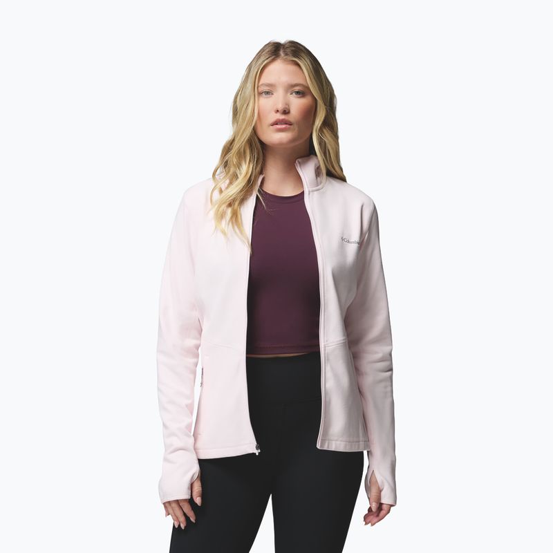 Giacca da donna Columbia Star Valley Hooded Full Zip powder pink 5