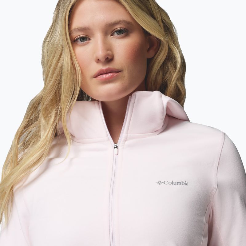 Giacca da donna Columbia Star Valley Hooded Full Zip powder pink 6