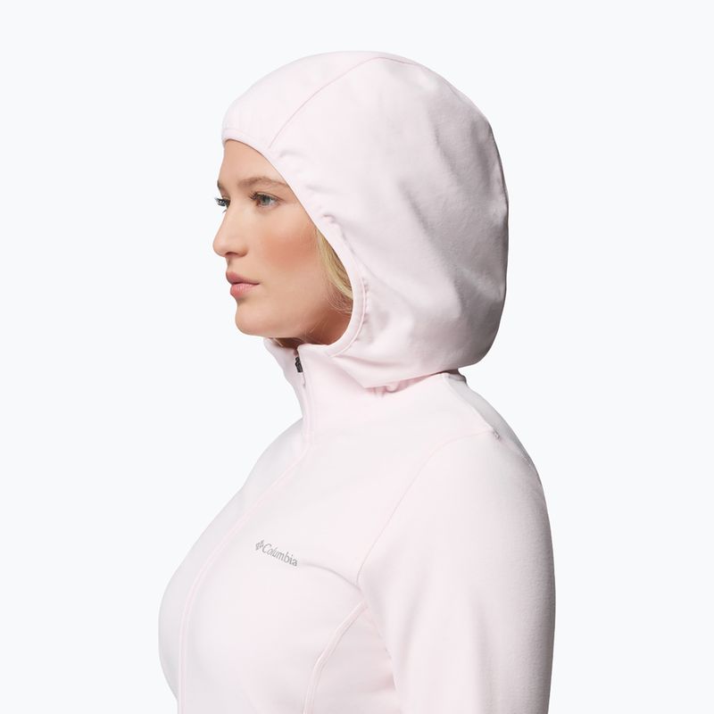 Giacca da donna Columbia Star Valley Hooded Full Zip powder pink 7