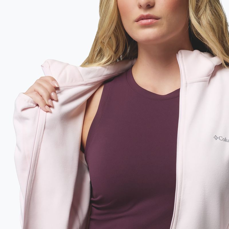 Giacca da donna Columbia Star Valley Hooded Full Zip powder pink 8