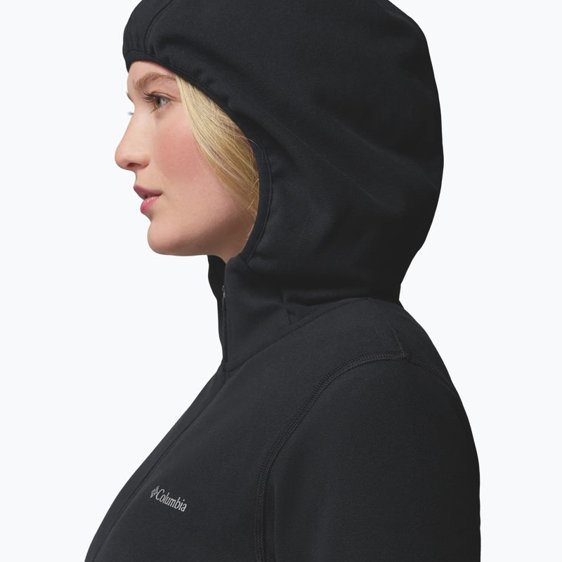 Giacca da donna Columbia Star Valley Hooded Full Zip black 9