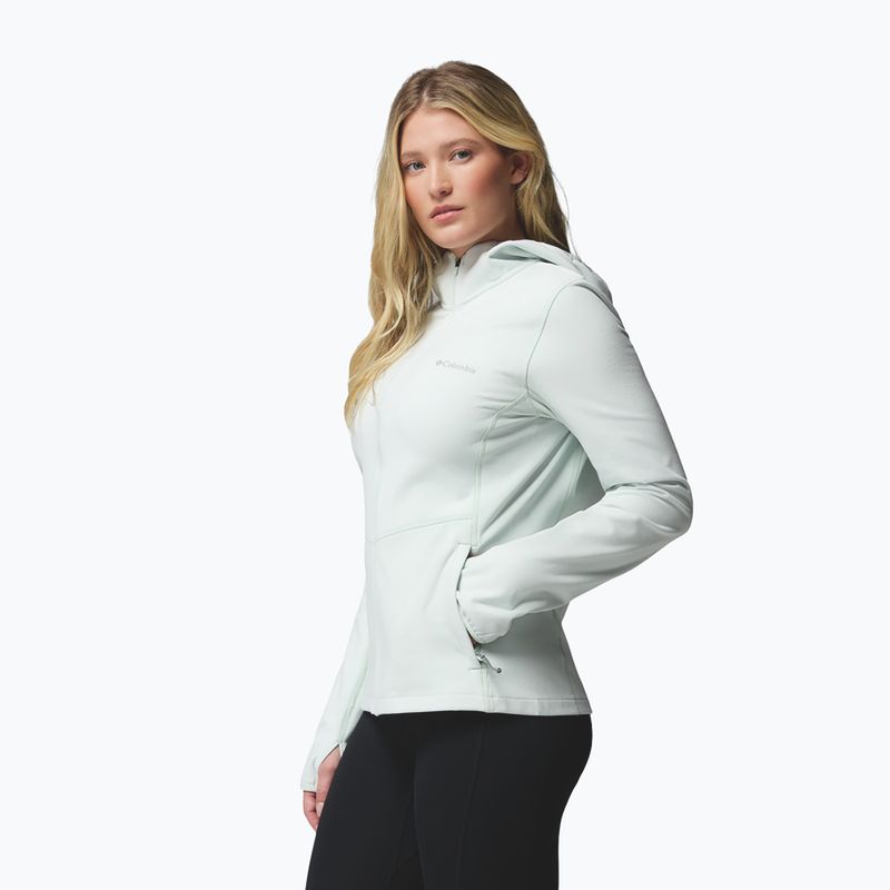 Giacca da donna Columbia Star Valley Hooded Full Zip tea light 5