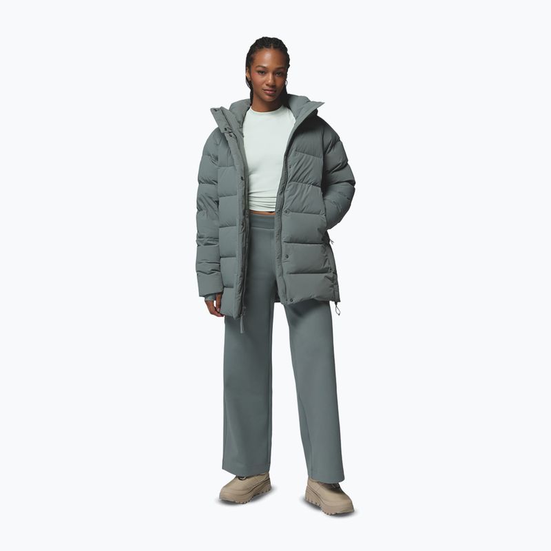 Piumino donna Columbia Amaze Puff Mid Hooded sedona sage 2