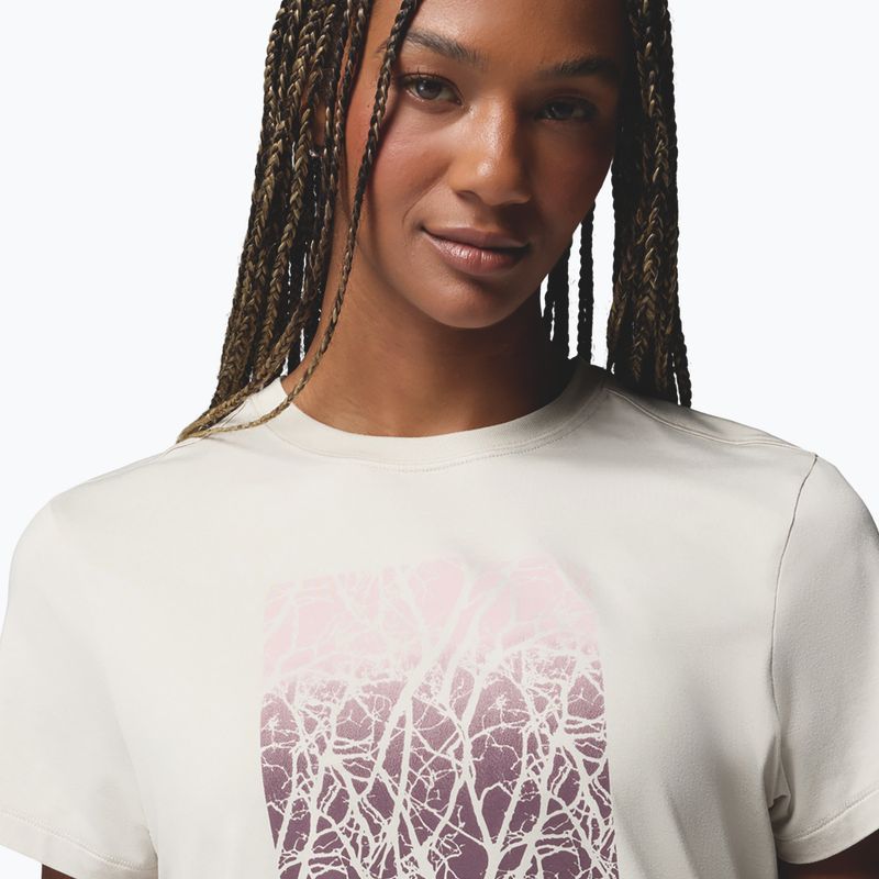 Maglietta da donna Columbia Parsons Point SS Graphic Tee dark stone heather/treescape 5