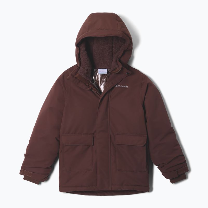 Giacca imbottita per bambini Columbia Nordic Strider III tobacco