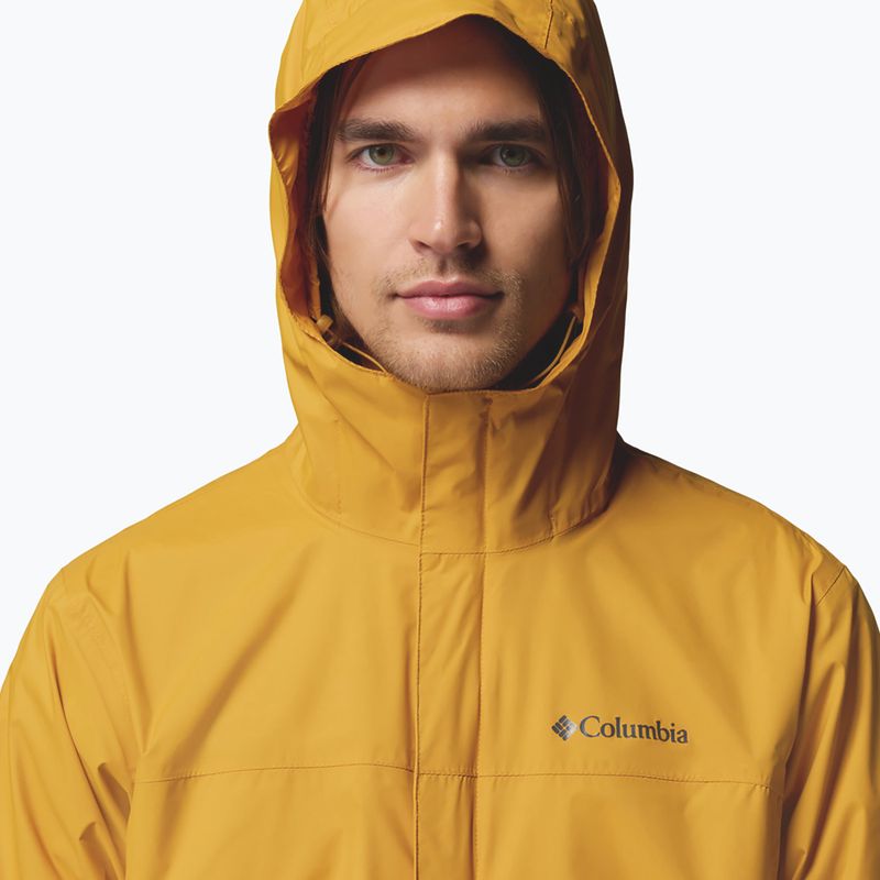 Giacca impermeabile da uomo Columbia Watertight II squash 6