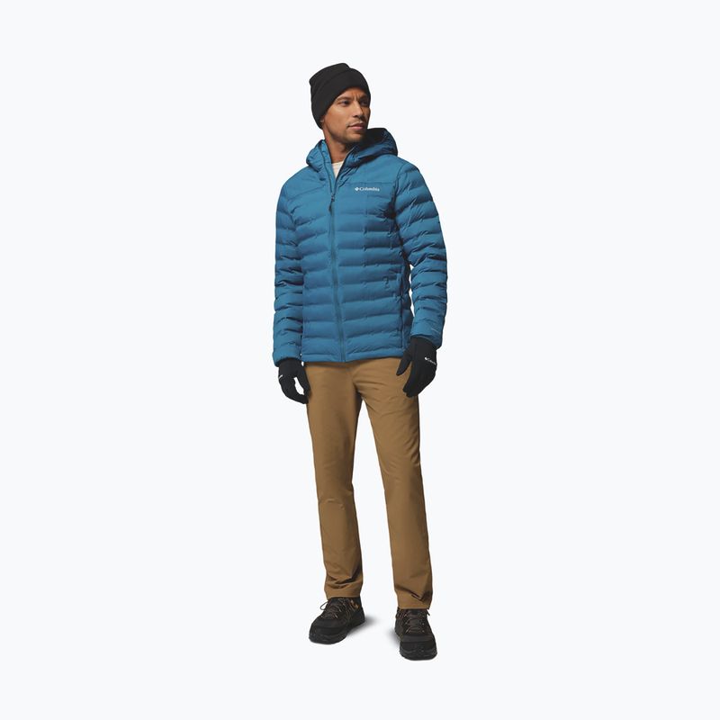 Giacca uomo Columbia Terwiliger Trail Heat Seal Hooded phoenix blue 2