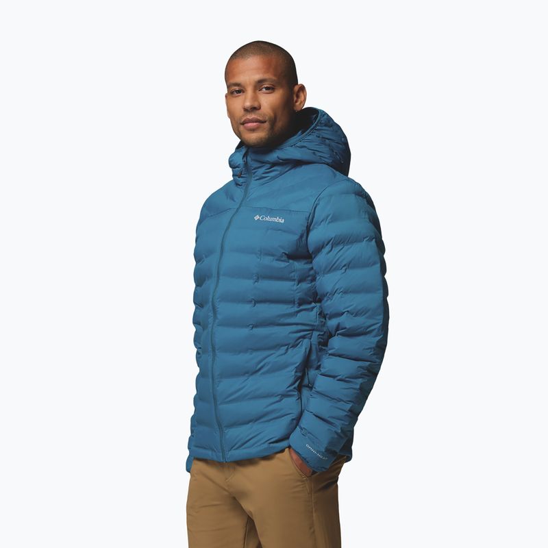 Giacca uomo Columbia Terwiliger Trail Heat Seal Hooded phoenix blue 6