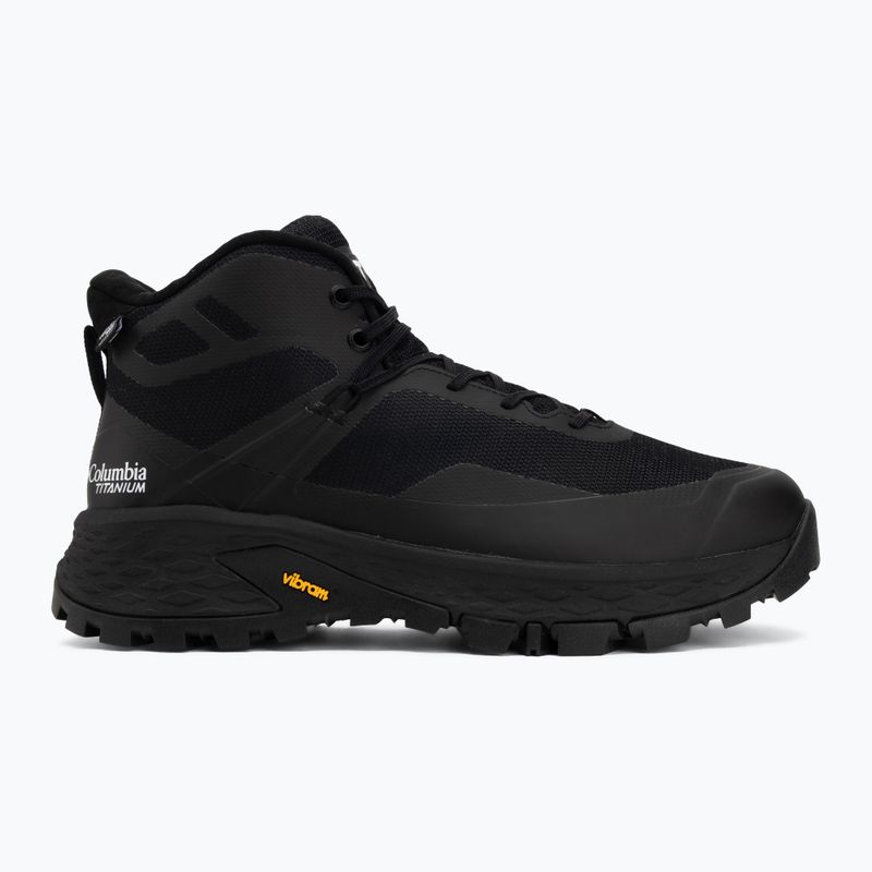 Scarpe da trekking uomo Columbia Tellurix Titanum Outdry Mid black/black 2